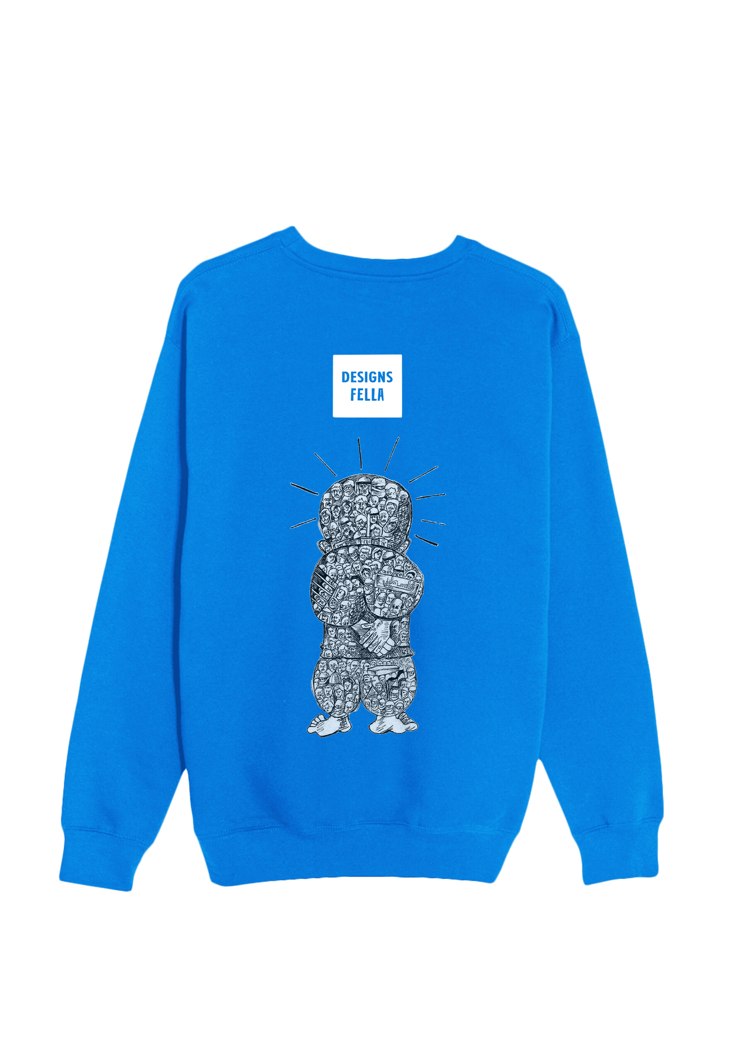 Designs Fella -Handala- Crewneck Sweatshirt